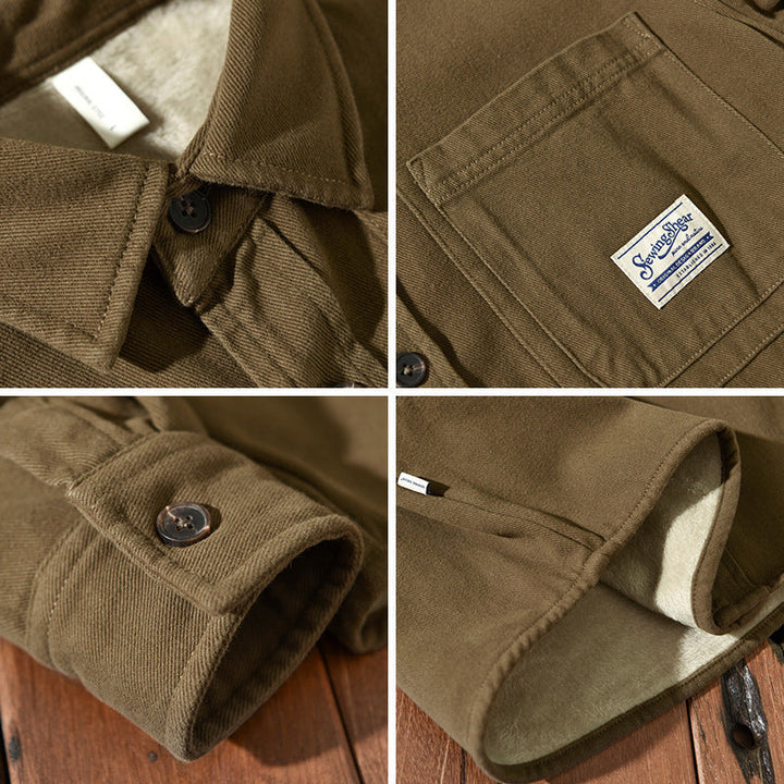 Niklas | Cargo-Fleece-Überhemd (1+1 GRATIS)