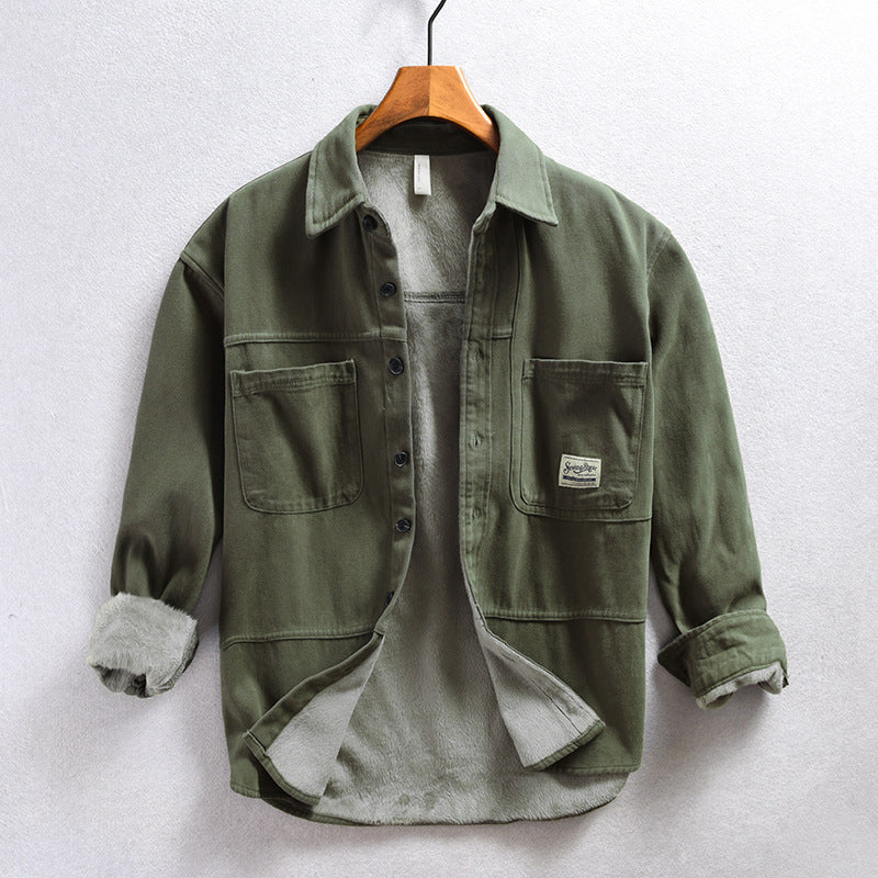 Niklas | Cargo-Fleece-Überhemd (1+1 GRATIS)