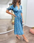 Monique | Elegantes Polka-Dots Kleid