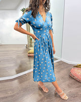 Monique | Elegantes Polka-Dots Kleid