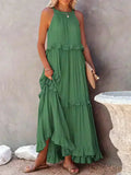 Lou | Elegantes ärmelloses Kleid mit Rüschen