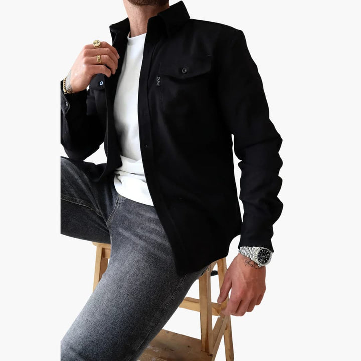 David | Hemdjacke mit Knopfleiste