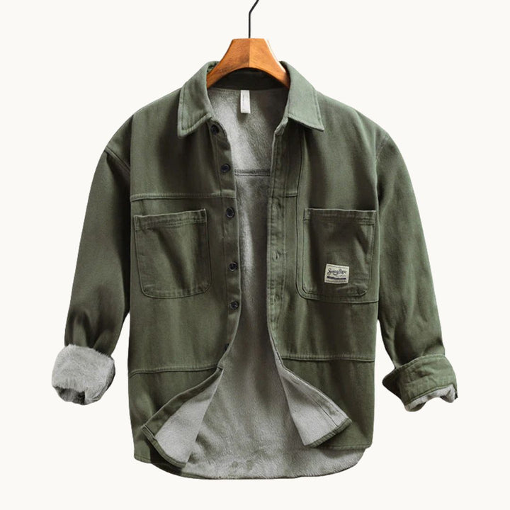 Niklas | Cargo-Fleece-Überhemd (1+1 GRATIS)