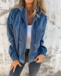 Leonie |  Lässige Kapuzenjacke