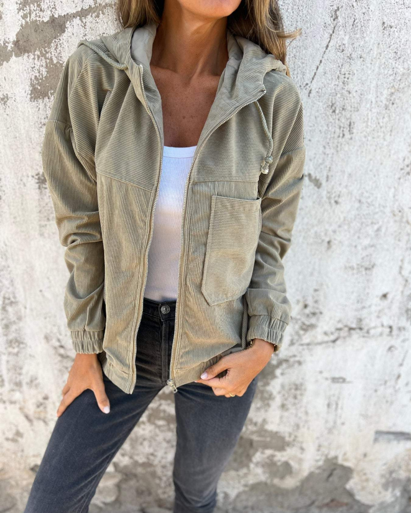 Leonie |  Lässige Kapuzenjacke