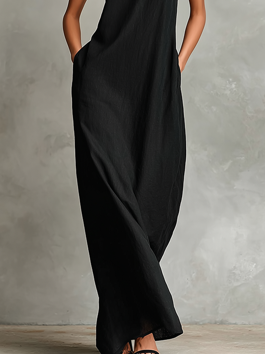 Katrin | Elegant Maxi Dress with Minimalist Design