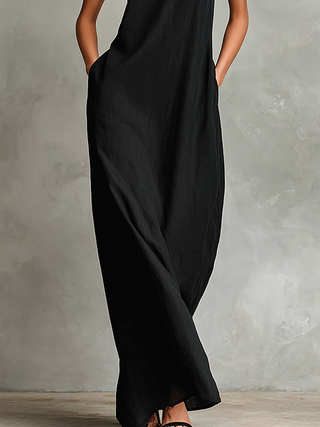 Katrin | Elegant Maxi Dress with Minimalist Design