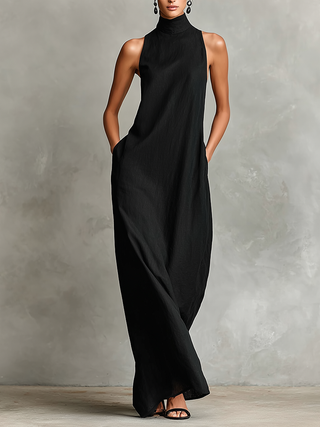 Katrin | Elegant Maxi Dress with Minimalist Design