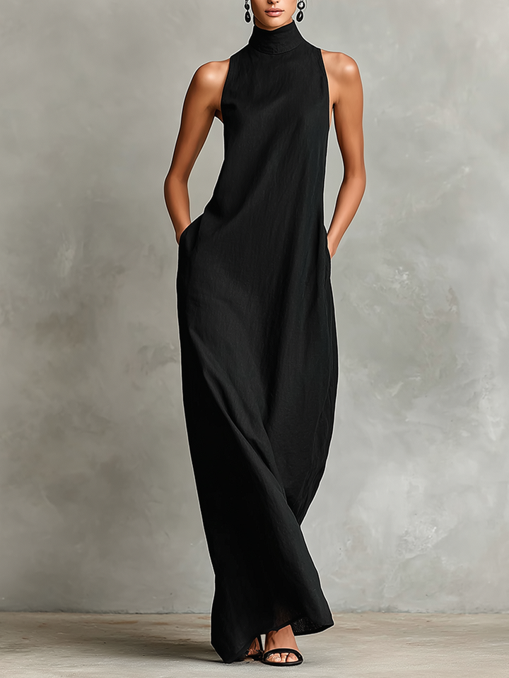 Katrin | Elegant Maxi Dress with Minimalist Design