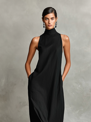 Katrin | Elegant Maxi Dress with Minimalist Design