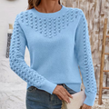 Janine | Hullstrikk Pullover