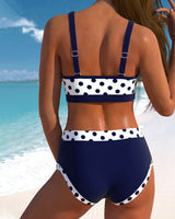 Samira | Highwaist-Bikini mit Punkten