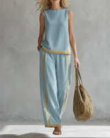 Soraya | Elegantes Set mit weitem Bein und lockerer Passform