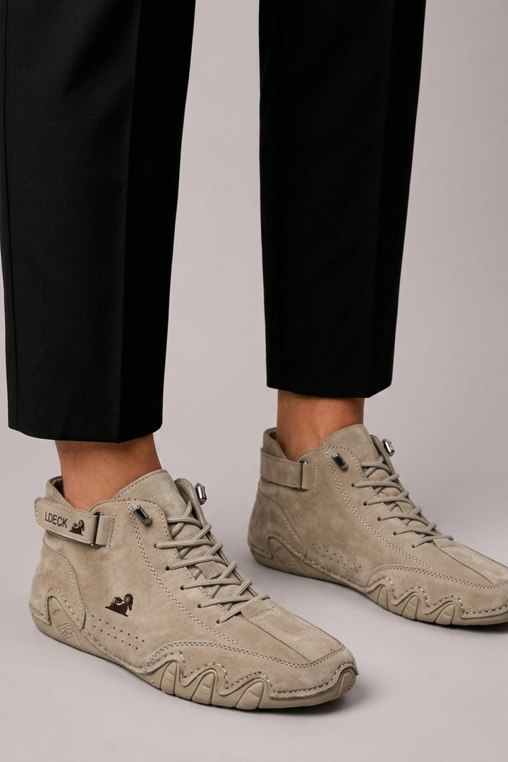 Lutz | Herren Barfußschuhe mit breiter Passform und dünner Sohle