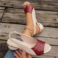 Gloria | Moderne Slingback-Sandalen