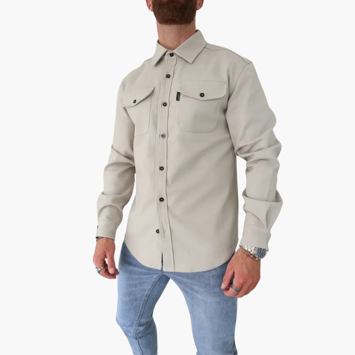 David | Hemdjacke mit Knopfleiste
