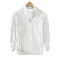 Tommy | Baumwoll-Halbzip-Pullover