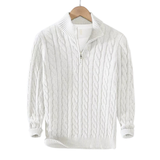 Tommy | Baumwoll-Halbzip-Pullover