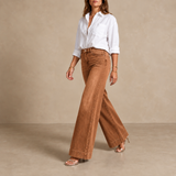 Lucia | Jeans mit weitem Bein und streckendem Effekt
