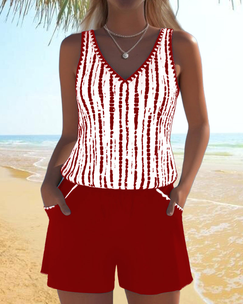 Yvonne | Schwimmset mit V-Ausschnitt