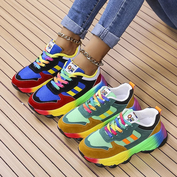 Anna | Bunte Sneakers Komfort