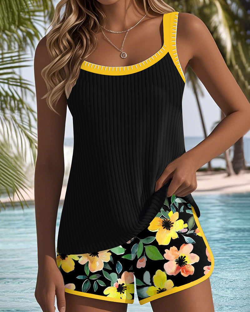 Janina | Zweiteiliges Strand-Tankini-Set