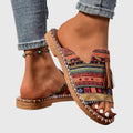 Lorraine | Boho-Quasten Sandalen