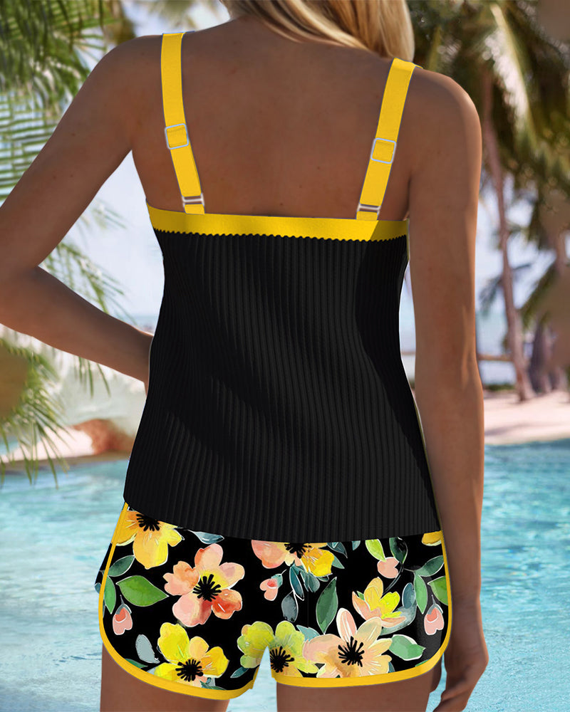 Janina | Zweiteiliges Strand-Tankini-Set