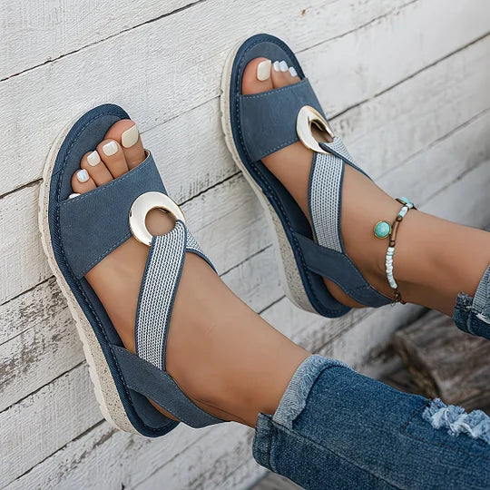 Luina | Elegante Sandalen mit stützender, verstellbarer Passform