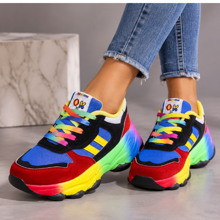 Anna | Bunte Sneakers Komfort