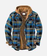 Ludwig | Patchwork-Jacke mit Karomuster