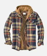 Ludwig | Patchwork-Jacke mit Karomuster