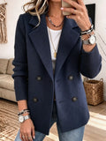 Carla | Eleganter Blazer mit Strickärmeln