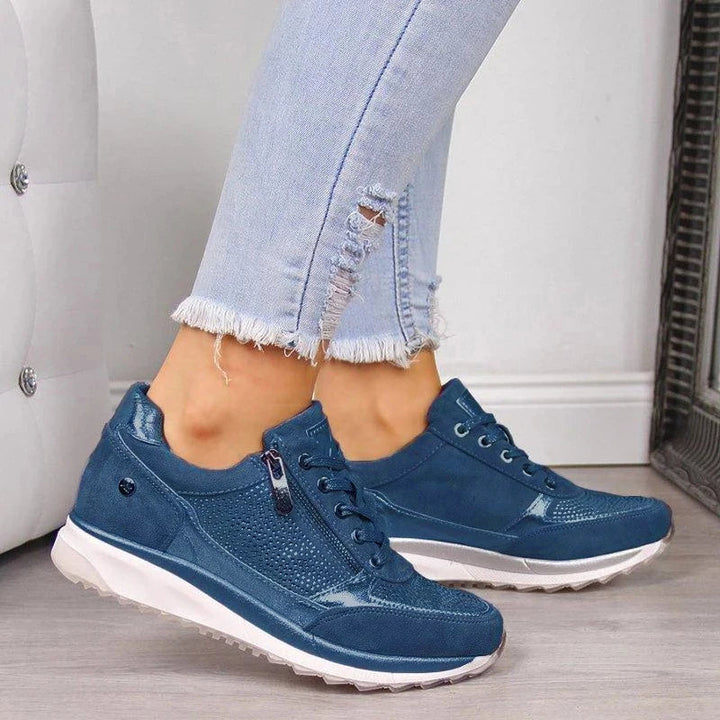 Eugénie | Elegante Sneakers mit Reißverschluss