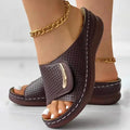 Joanna | Minimalistische Slip-On-Sandalen