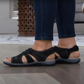 Ursula | Sandalen mit Blumenmuster