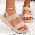 Valleentina | Bequeme Soft-Step-Plateau-Pantoletten