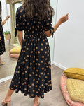 Monique | Elegantes Polka-Dots Kleid