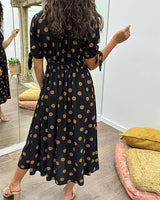 Monique | Elegantes Polka-Dots Kleid