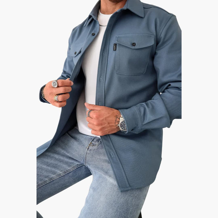 David | Hemdjacke mit Knopfleiste