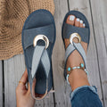 Doreen | Bequeme Slip-On Sandalen
