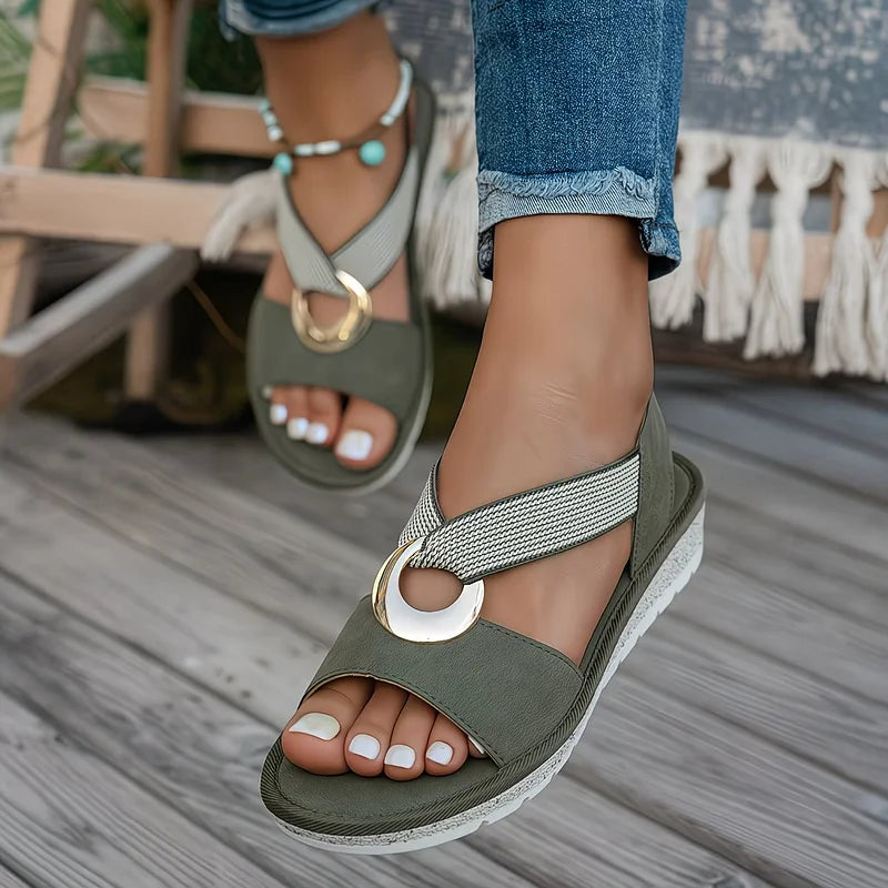 Luina | Elegante Sandalen mit stützender, verstellbarer Passform