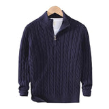 Tommy | Baumwoll-Halbzip-Pullover