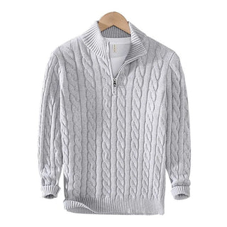 Tommy | Baumwoll-Halbzip-Pullover