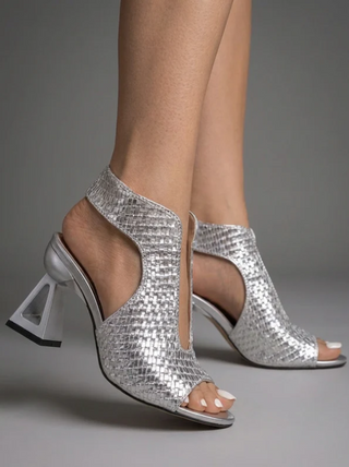 Lotte | Elegante geflochtene Sandalen