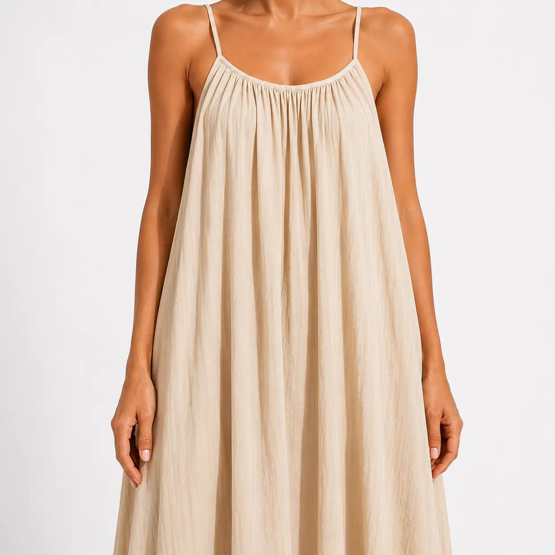 Carolin | Rückenfreies Maxikleid