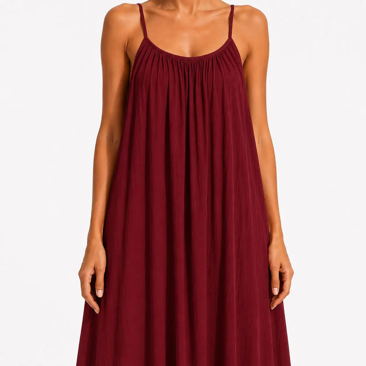 Carolin | Rückenfreies Maxikleid