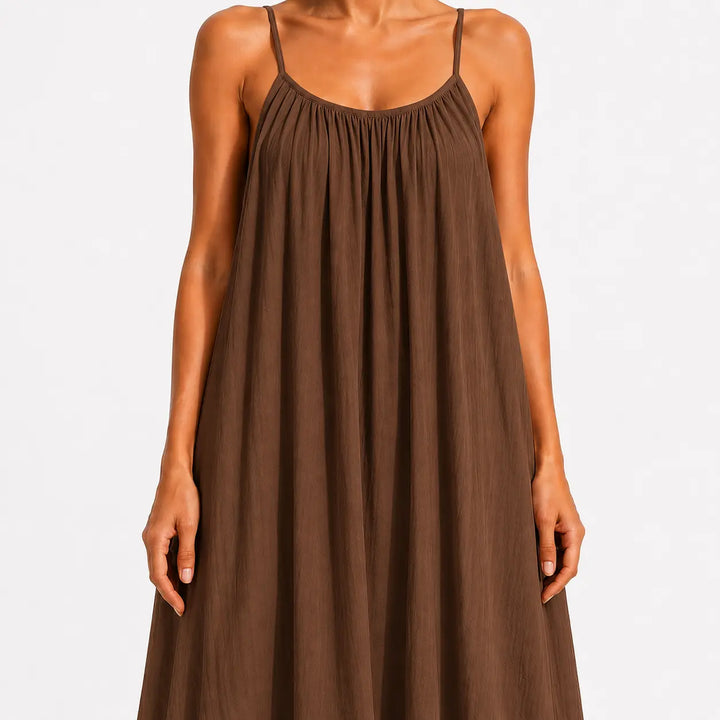 Carolin | Rückenfreies Maxikleid