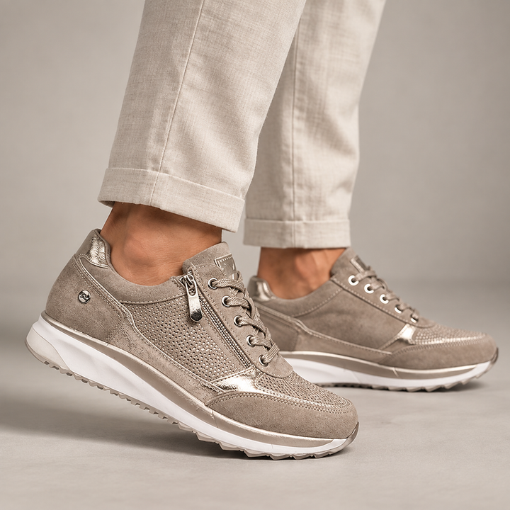 Eugénie | Elegante Sneakers mit Reißverschluss