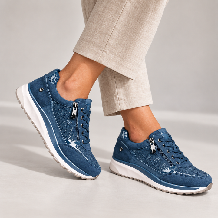 Eugénie | Elegante Sneakers mit Reißverschluss